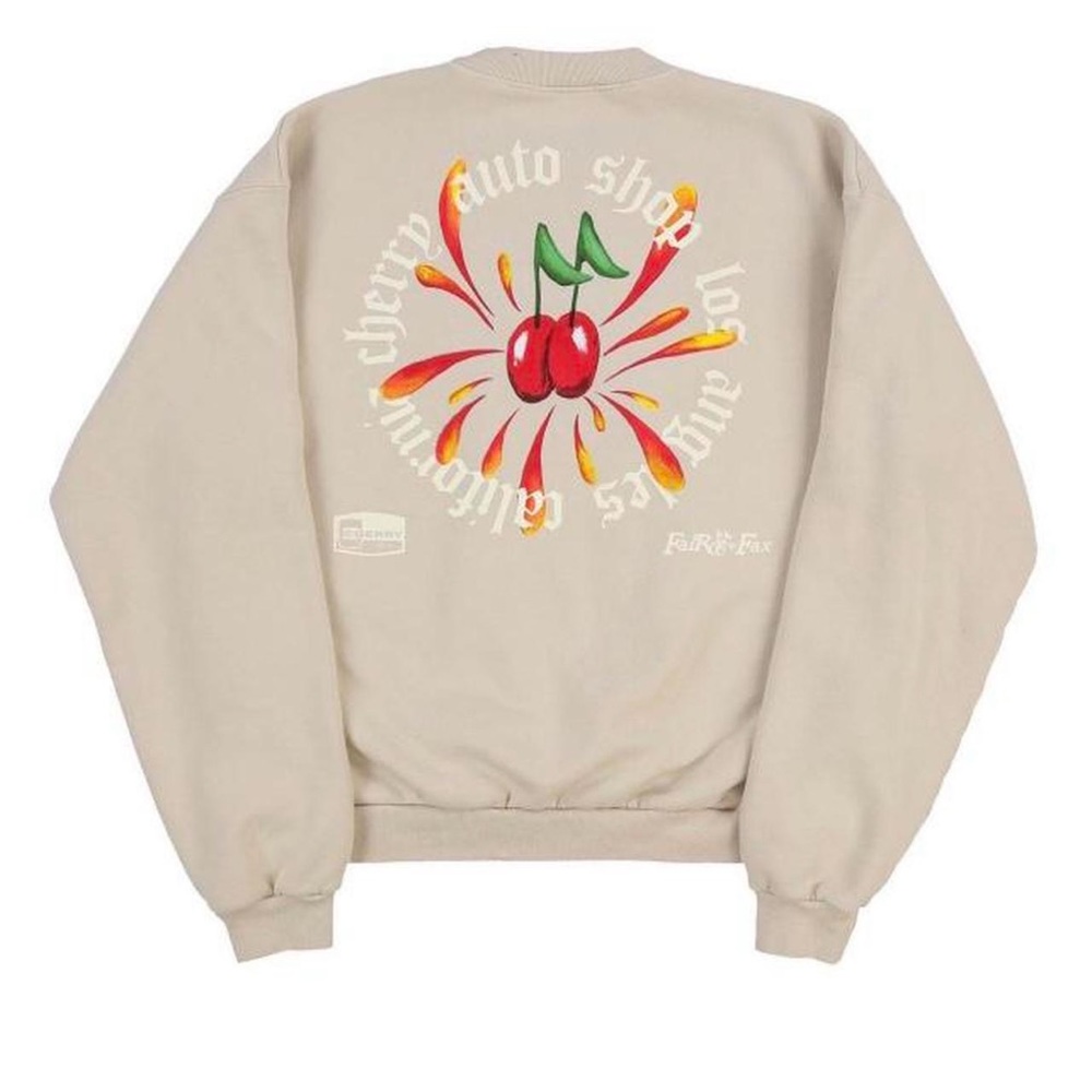 CHERRY LA AUTOSHOP CREWNECK